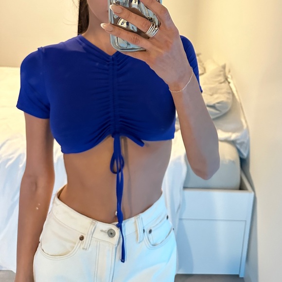 LIONESS Swimsuit Top Blue - Picture 4 of 4